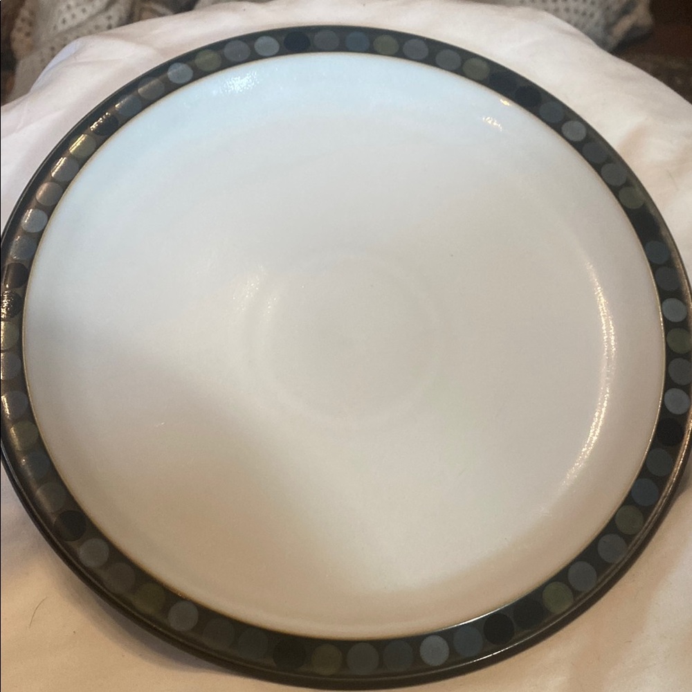 Denby Jet Dots Dinner Plates